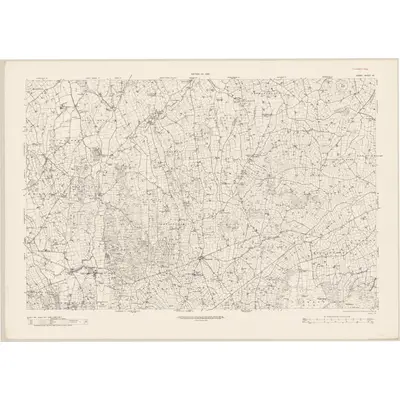 1919 Map of Down - Sheet 47, 1930 Print