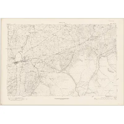 1919 Map of Down - Sheet 48, 1930 Print