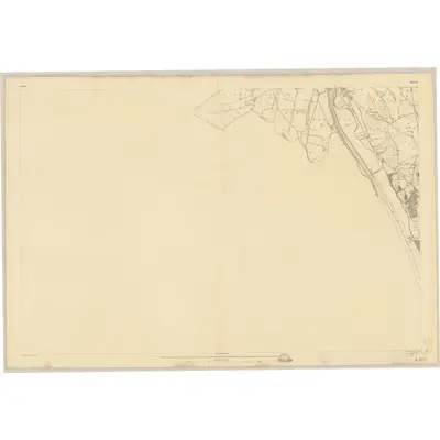 1834 Map of Down - Sheet 50, 1836 Print