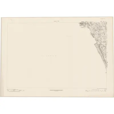 1919 Map of Down - Sheet 50, 1930 Print