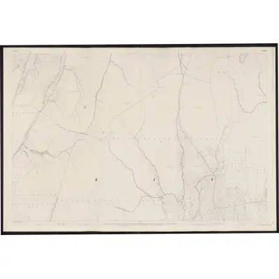 1834 Map of Down - Sheet 52, 1863 Print