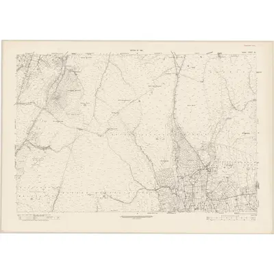 1919 Map of Down - Sheet 52, 1930 Print