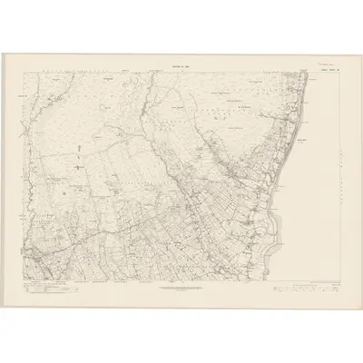 1919 Map of Down - Sheet 53, 1930 Print