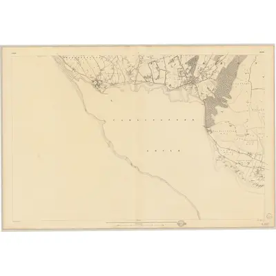 1834 Map of Down - Sheet 54, 1837 Print