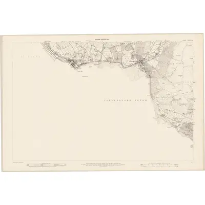 1902 Map of Down - Sheet 54, 1904 Print