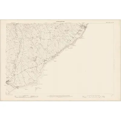 1901 Map of Down - Sheet 56 & 56A, 1903 Print