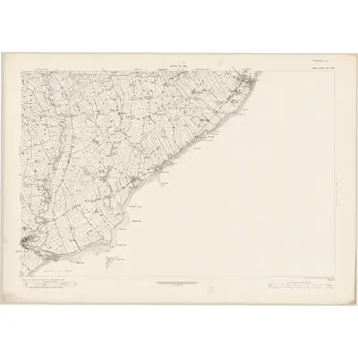 1919 Map of Down - Sheet 56 & 56A, 1930 Print