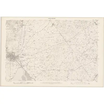 1901 Map of Down - Sheet 6, 1903 Print