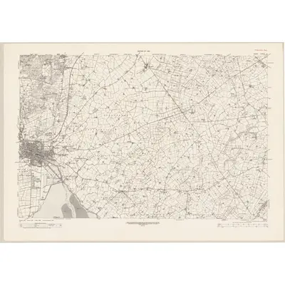 1920 Map of Down - Sheet 6, 1932 Print