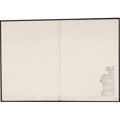 1834 Map of Down - Sheet 8, 1862 Print
