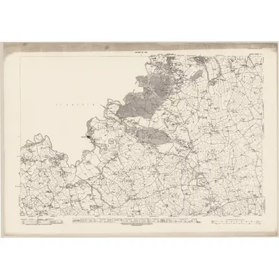 1921 Map of Down - Sheet 9, 1925 Print