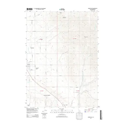 2013 Map of Downey East, 2013 Print