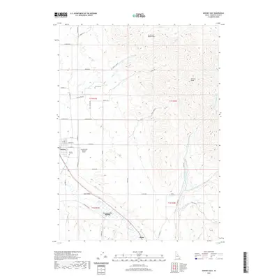2020 Map of Downey East, 2020 Print