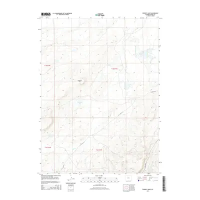 2015 Map of Downey Lakes, 2015 Print