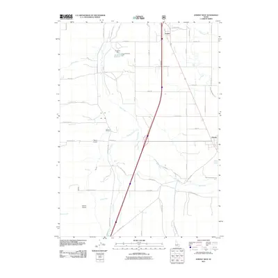 2011 Map of Downey West, 2011 Print