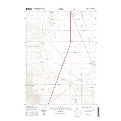 2013 Map of Downey West, 2013 Print