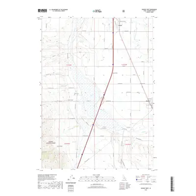 2020 Map of Downey West, 2020 Print