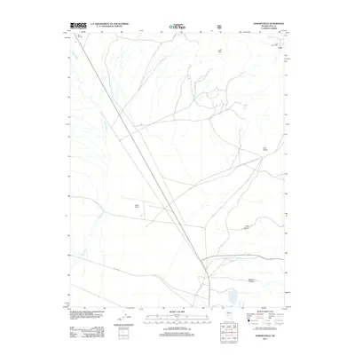 2011 Map of Downeyville, 2011 Print