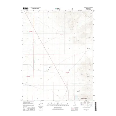 2014 Map of Downeyville, 2014 Print