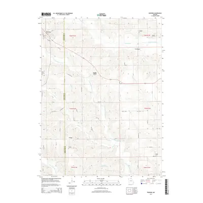 2015 Map of Downing, 2015 Print