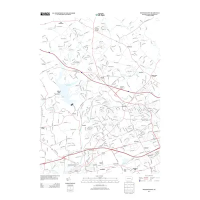 2013 Map of Downingtown, 2013 Print