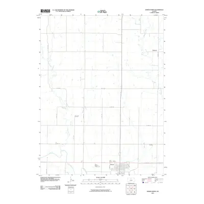 2009 Map of Downs North, 2009 Print