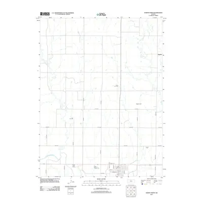 2012 Map of Downs North, 2012 Print