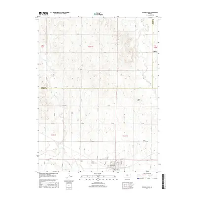 2015 Map of Downs North, 2015 Print