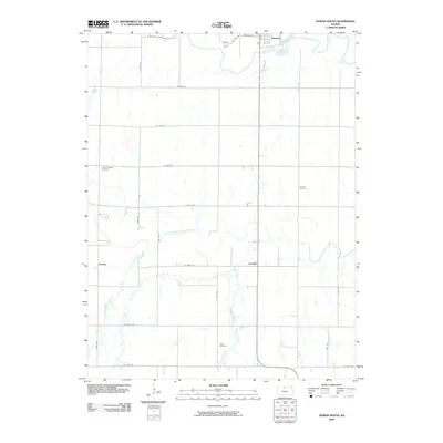 2009 Map of Downs South, 2009 Print