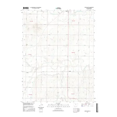 2015 Map of Downs South, 2015 Print