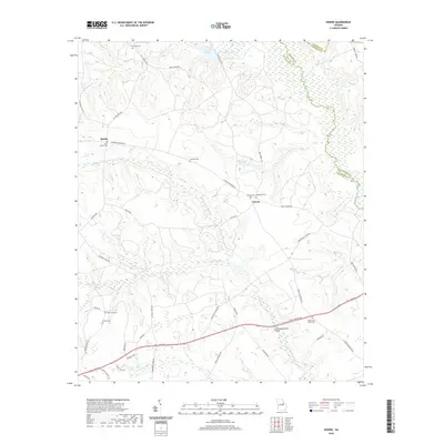 2020 Map of Downs, 2020 Print