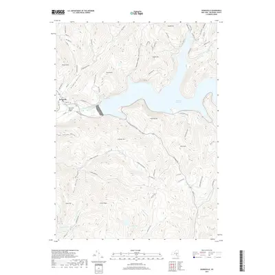 2019 Map of Downsville, 2019 Print