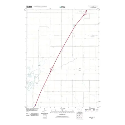 2010 Map of Dows East, 2010 Print