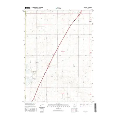 2015 Map of Dows East, 2015 Print