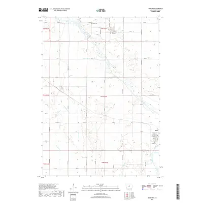 2018 Map of Dows West, 2018 Print