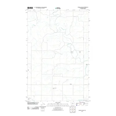 2011 Map of Dowse Coulee, 2011 Print
