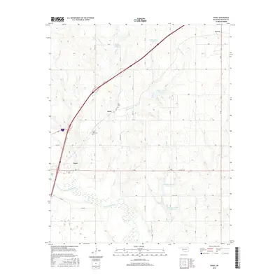 2016 Map of Doxey, 2016 Print