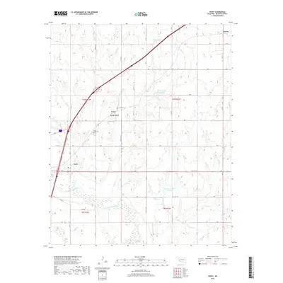 2018 Map of Doxey, 2018 Print
