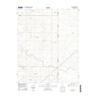 2013 Map of Doyle Hill, 2013 Print