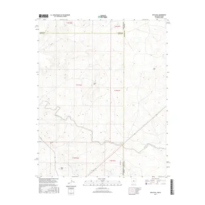 2017 Map of Doyle Hill, 2017 Print