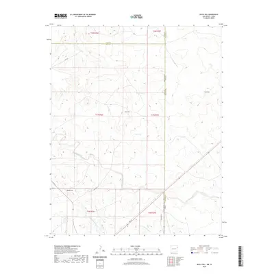 2020 Map of Doyle Hill, 2020 Print