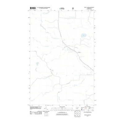 2011 Map of Doyle Lake, 2011 Print