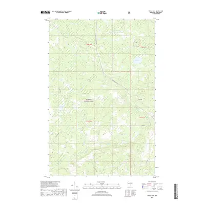 2019 Map of Doyle Lake, 2019 Print