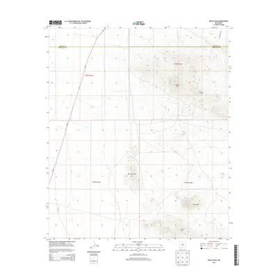 2013 Map of Doyle Peak, 2013 Print
