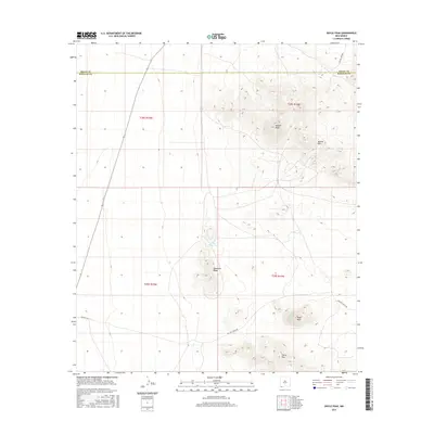 2017 Map of Doyle Peak, 2017 Print