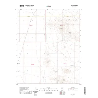 2023 Map of Doyle Peak, 2023 Print