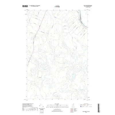 2018 Map of Doyle Ridge, 2018 Print