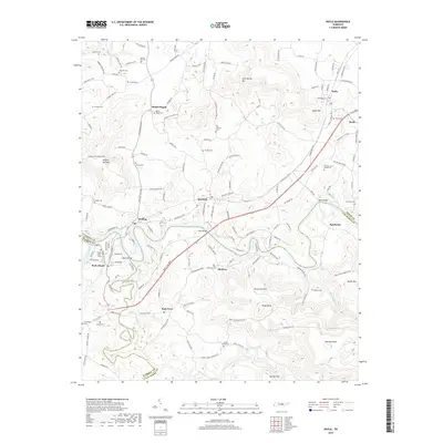 2019 Map of Doyle, 2019 Print