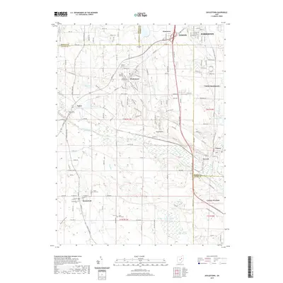 2019 Map of Doylestown, 2019 Print