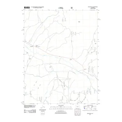 2011 Map of Doyleville, 2011 Print